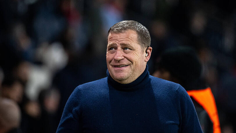 Kann er Upamecano halten? Bayerns Sportvorstand Max Eberl. Kann er Upamecano halten? Bayerns Sportvorstand Max Eberl.