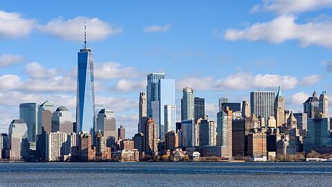 Ikonisch: Die Skyline von Manhattan mit ihren unz&auml;hligen Wolkenkratzern.