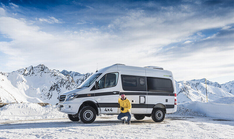 Durchaus eine Überlegung wert: Skiurlaub im Wohnmobil.