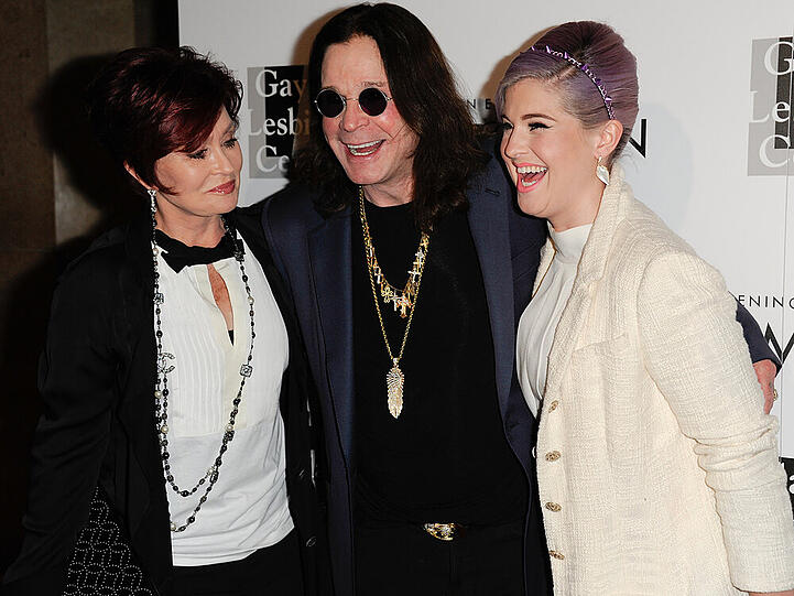Fehlt nur noch Jack: Sharon, Ozzy und Kelly Osbourne (v.l.n.r.) bei einer Veranstaltung in Los Angeles