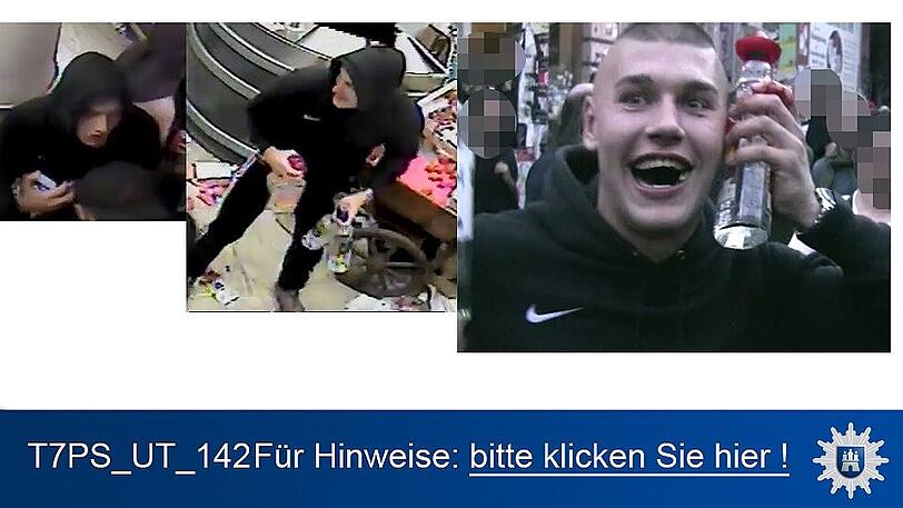 Nach diesen Personen wird öffentlich gefahndet. Die Polizei in Hamburg wird erreicht unter 040/4286-76543.