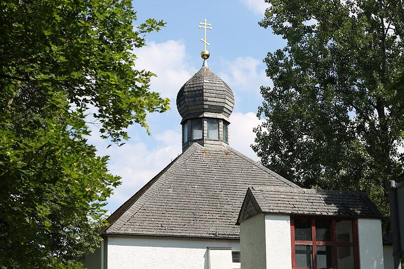 Die Russisch-Orthodoxe Kirche des Erzengels Michael.