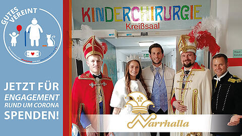 Heuer gibt es keinen Fasching – aber wenigstens Krapfen. Die will die Narrhalla Senioren- und Behindertenheimen zukommen lassen.