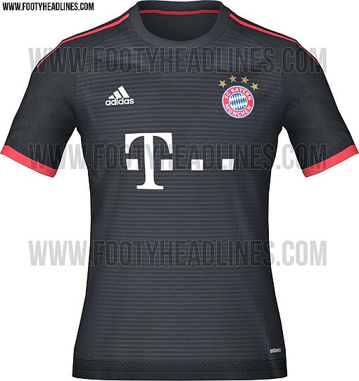 So schick ist das neue Champions League-Trikot des FC Bayern. Die Bilder vom geleakten Third-Trikot.