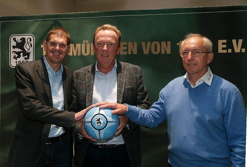 Am Donnerstag stellte der TSV 1860 seinen Präsidenten-Kandidaten Peter Cassalette vor.