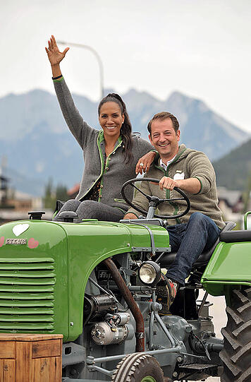 Barbara Becker und Alois Seyrling