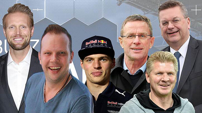 Rangnick, Effenberg und Co. - Die Gäste der ersten Ausgabe des SPORTBUZZER Fantalk 3.0