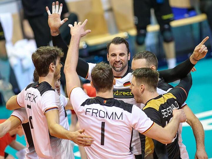 Die Volleyball-Nationalmannschaft gewann gegen Tschechien mit 3:0.