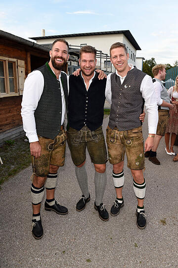 Marc Rademacher, Johannes Lochner und Florian Bauer
