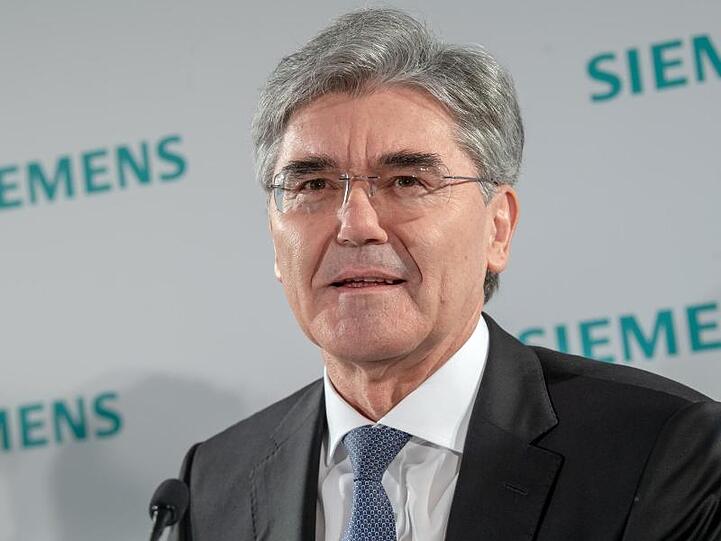 Joe Kaeser, Vorstandsvorsitzender von Siemens. Foto: Peter Kneffel/dpa/Archivbild