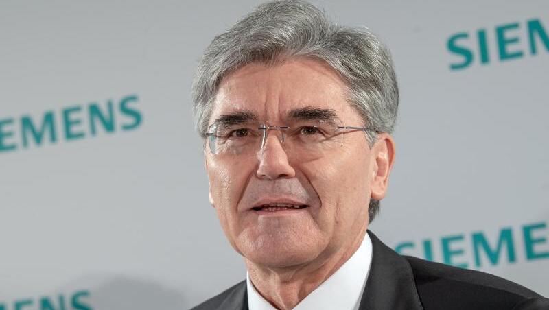 Joe Kaeser, Vorstandsvorsitzender von Siemens. Foto: Peter Kneffel/dpa/Archivbild Joe Kaeser, Vorstandsvorsitzender von Siemens. Foto: Peter Kneffel/dpa/Archivbild