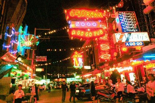 Vergnügungsviertel in Bangkok