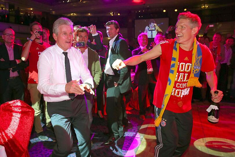 So sehen Sieger aus! Die Helden von London feiern den Champions League-Sieg 2013.