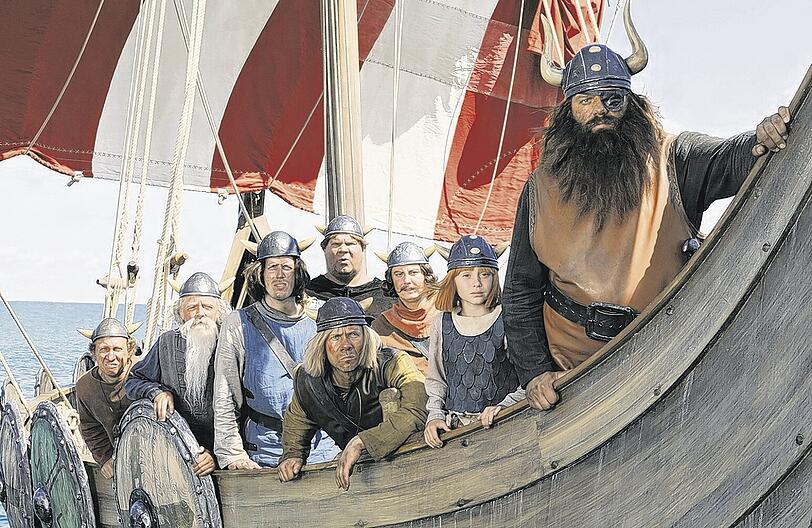 Land in Sicht: Anfang September soll "Wickie"  in die Kinos kommen
