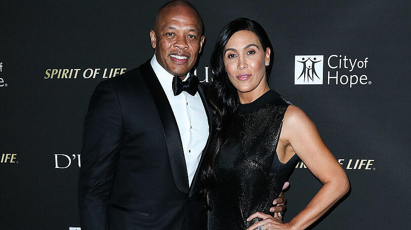Ein Bild aus besseren Tagen: Nicole Young und Dr. Dre bei einer Veranstaltung 2018