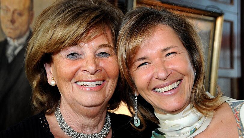 Iris Knobloch (r.) mit ihrer Mutter Charlotte Knobloch 2008 in Berlin.