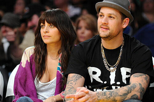 Nicole Richie (28) und Joel Madden (30)
