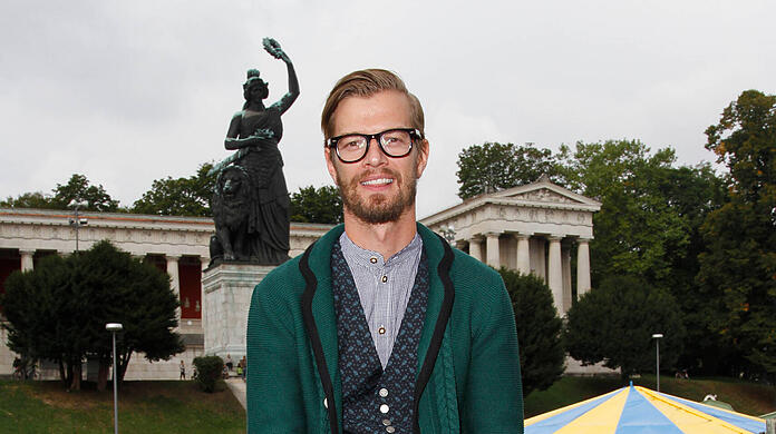 Joko Winterscheidt auf dem Oktoberfest