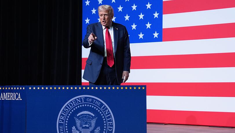 Der US-Präsident hat laut übereinstimmenden US-Medienberichten entschieden, dass sich sein Land in einem "bewaffneten Konflikt" mit Drogenkartellen befindet. (Archivbild)
