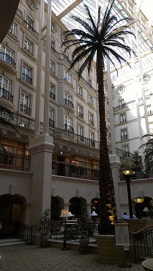 "The Landmark": In diesem Hotel wohnt der FC Bayern in London.