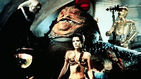 Prinzessin Leia (Carrie Fisher) in "Die Rückkehr der Jedi-Ritter".