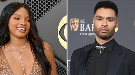 Halle Bailey, die als "Arielle" bekannt wurde, und "Bridgerton"-Star Reg&eacute;-Jean Page bilden in "You, Me & Italy" das Traumpaar.