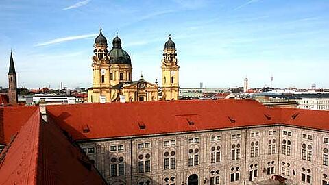 In die Residenz wurde am Sonntag eingebrochen.