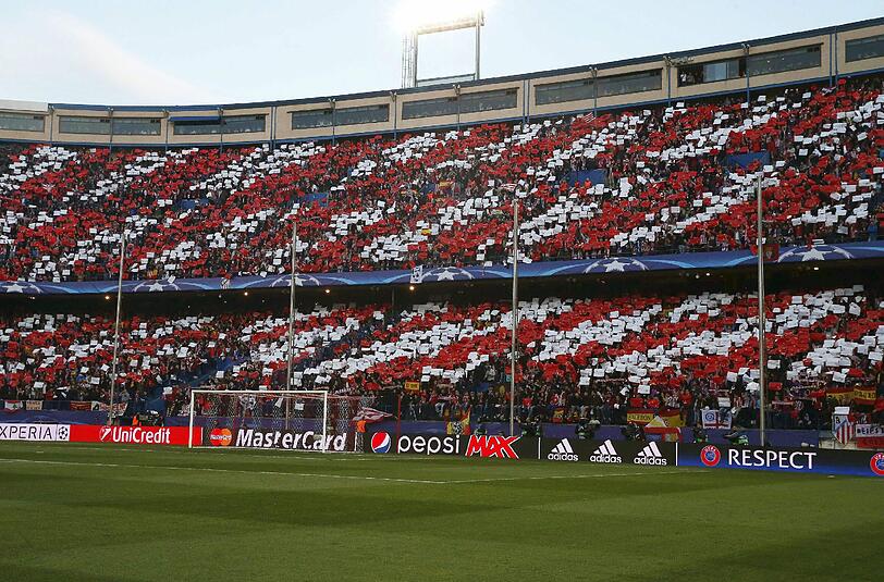 Das Estadio Vicente Calderon beeindruckt durch seine Atmosphäre. Auch die Fans des FC Bayern können sich bald davon überzeugen.