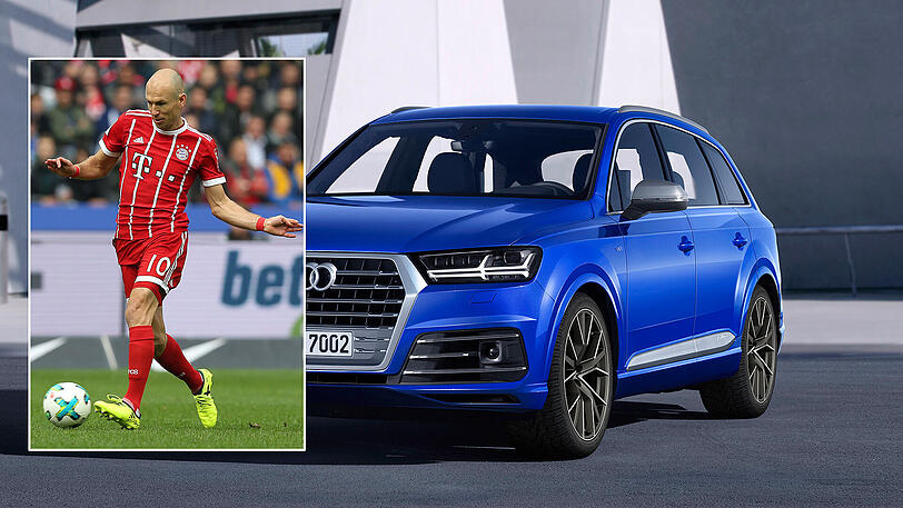 Arjen Robben: SQ7 (Gletscherweiß Metallic).