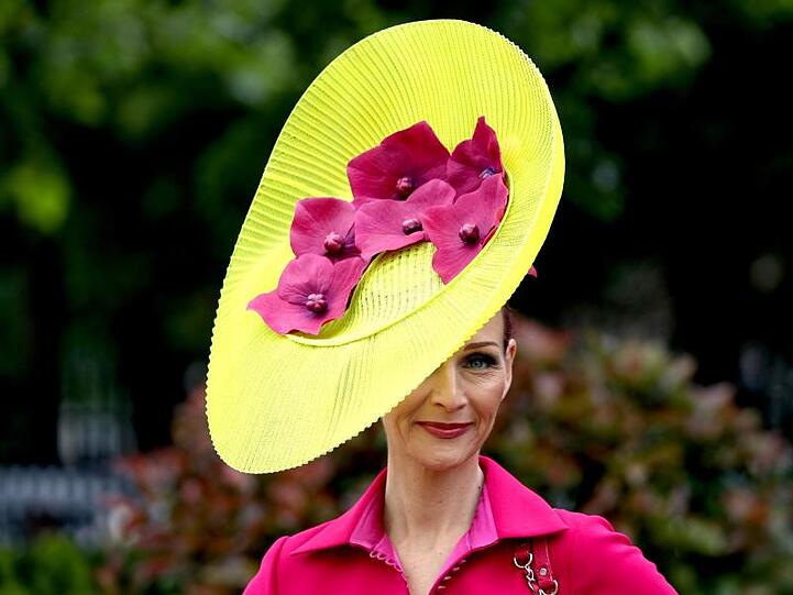 So muss ein Ascot-Hut aussehen.