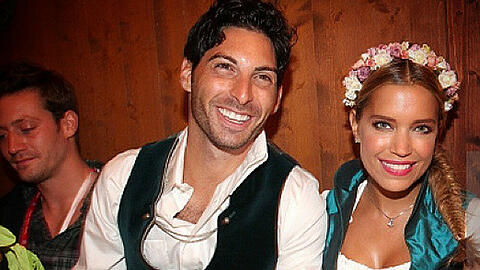 Sylvie Meis und ihr neuer Freund Samuel im Partnerlook auf der Wiesn