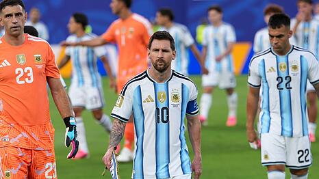 Lionel Messi wurde beim WM-Spiel gegen Algerien emotional - offenbar auch aus privaten Gr&uuml;nden.