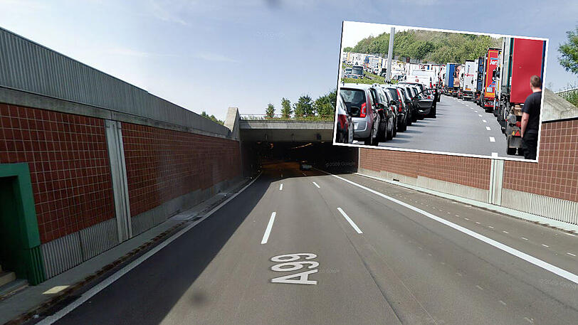 Der Allacher Tunnel auf der A 99.