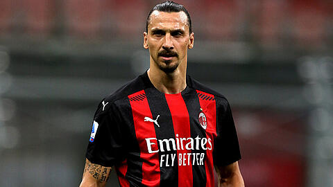 Zlatan Ibrahimovic muss derzeit in Quarantäne bleiben.