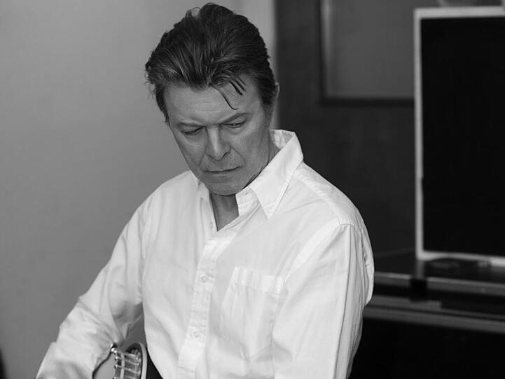 David Bowie bei den Aufnahmen zu seinem neuen Album "The Next Day"