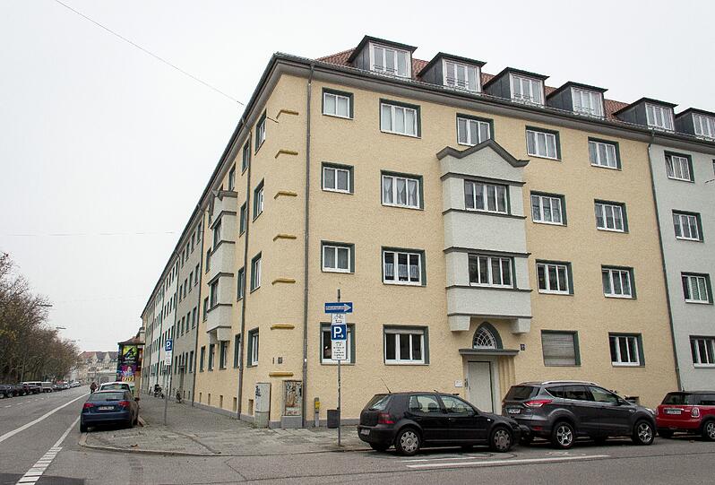 In diesem Eckhaus wohnt Elisabeth Ammer seit 1959.