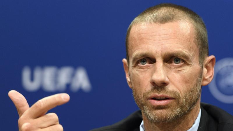 Aleksander Ceferin, Präsident der UEFA. Aleksander Ceferin, Präsident der UEFA.