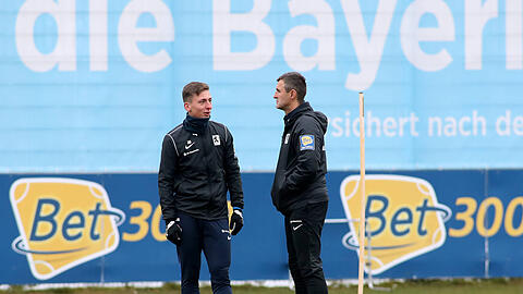 Bis Anfang 2023 beim TSV 1860, bald zusammen beim FC Ingolstadt? Marius Wörl (l.) und Michael Köllner.