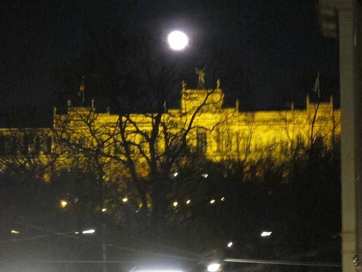 Nächtliches Licht über München