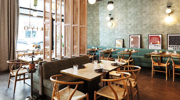 Das Ukiyo in München wurde als schönstes Restaurant des Landes ausgezeichnet.