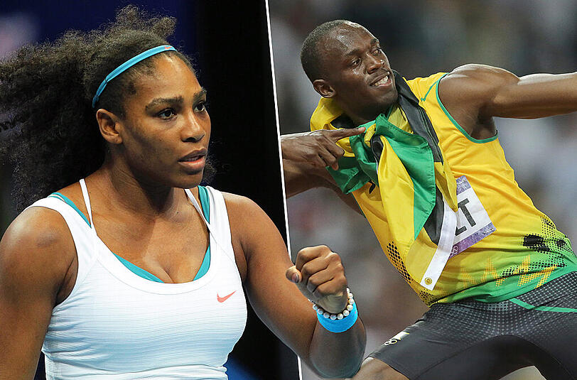 Serena Williams und Usain Bolt sind "Weltsportler 2015"
