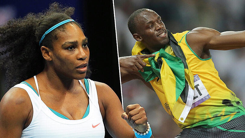 Serena Williams und Usain Bolt sind "Weltsportler 2015" Serena Williams und Usain Bolt sind "Weltsportler 2015"