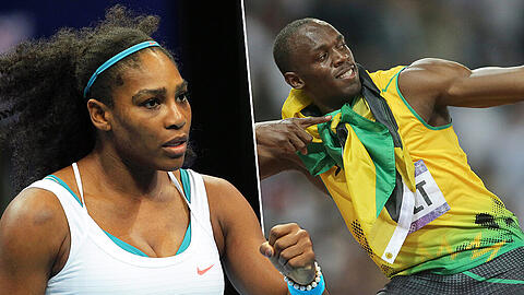 Serena Williams und Usain Bolt sind "Weltsportler 2015"