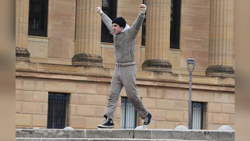 Anthony Ippolito wird zu "Rocky".