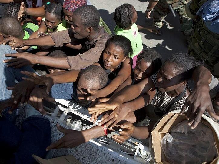 Die Menschen in Haiti brauchen dringend Hilfe