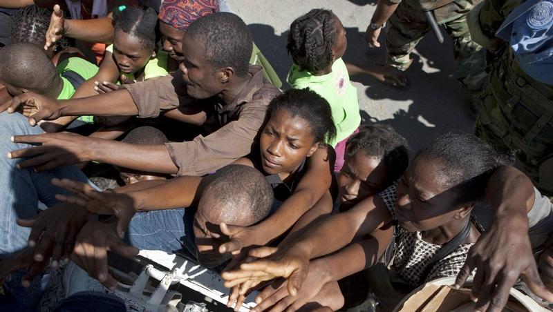 Die Menschen in Haiti brauchen dringend Hilfe Die Menschen in Haiti brauchen dringend Hilfe