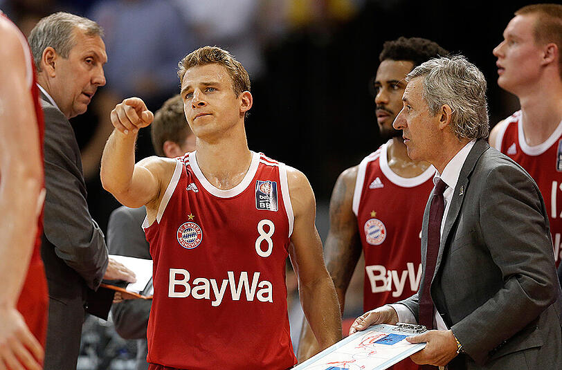 Seine letzten Kommandos im Bayern-Trikot: Heiko Schaffartzik in den Playoffs.