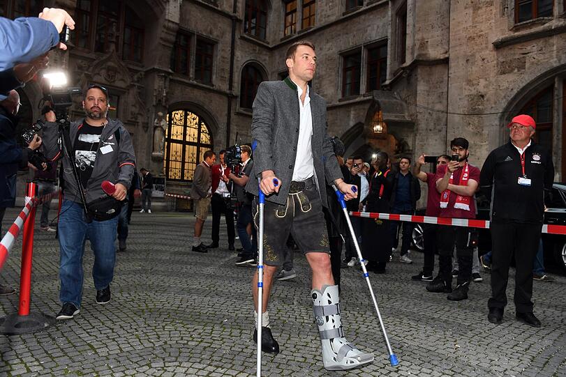 Die Bilder von der Meisterfeier des FC Bayern.