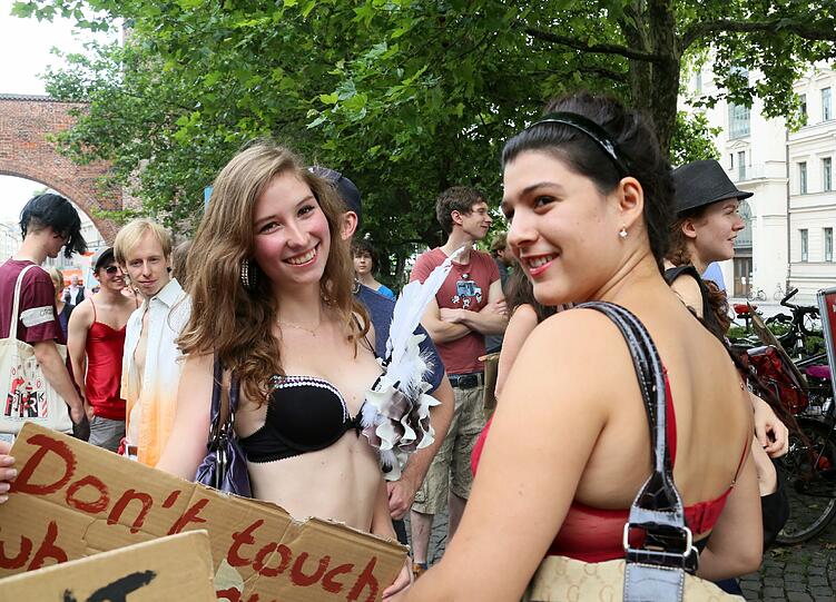 Die Bilder vom Slutwalk in München.