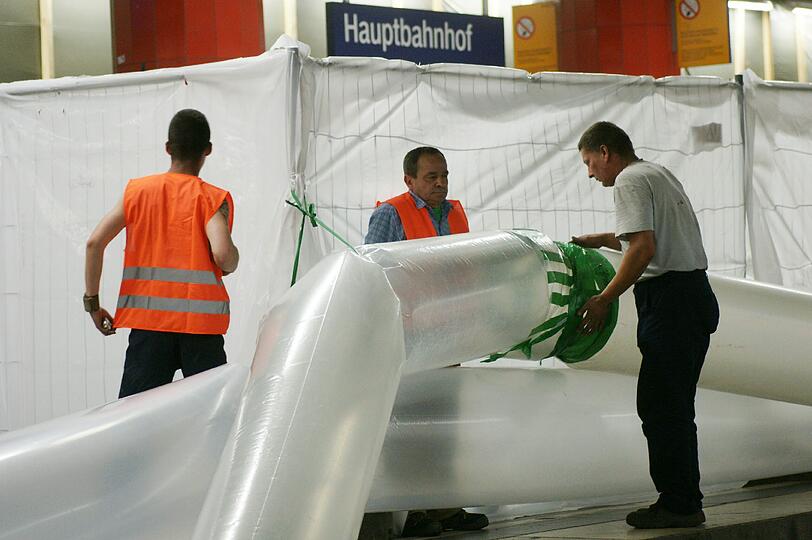 Die S-Bahn-Stammstrecke ist an den nächsten sechs Wochenenden gesperrt: Impressionen vom ersten Wochenende